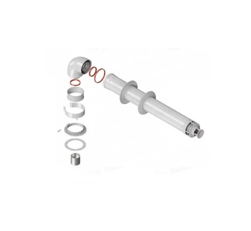 Коаксиальный комплект с наконечником антилед Ø 60/100 L 750mm