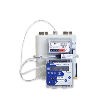 Измерительный комплекс учета газа ТАУ-СГТКР-Д-4 левый монтаж корректора к корпусу счетчика