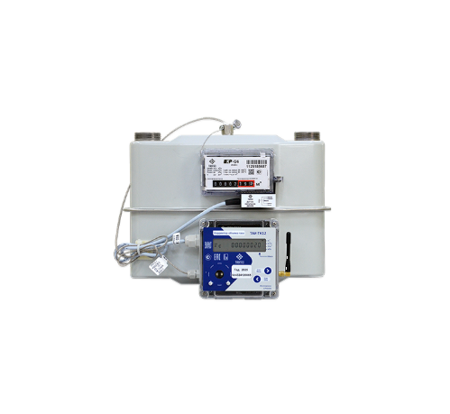 Измерительный комплекс учета газа ТАУ-СГТКР-Д-6 правый монтаж корректора к корпусу счетчика