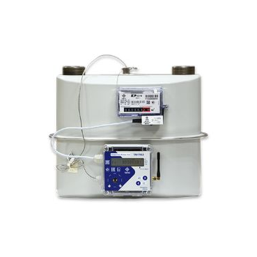 Измерительный комплекс учета газа ТАУ-СГТКР-Д-10 левый монтаж корректора входному патрубку