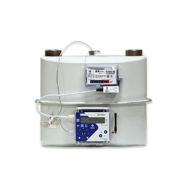 Измерительный комплекс учета газа ТАУ-СГТКР-Д-25 левый монтаж корректора входному патрубку