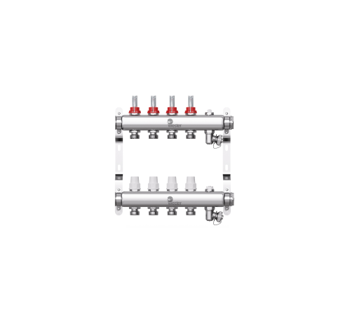 Коллектор нерж. Wester 1'-3/4 в сборе с расходомерами на 3 выхода